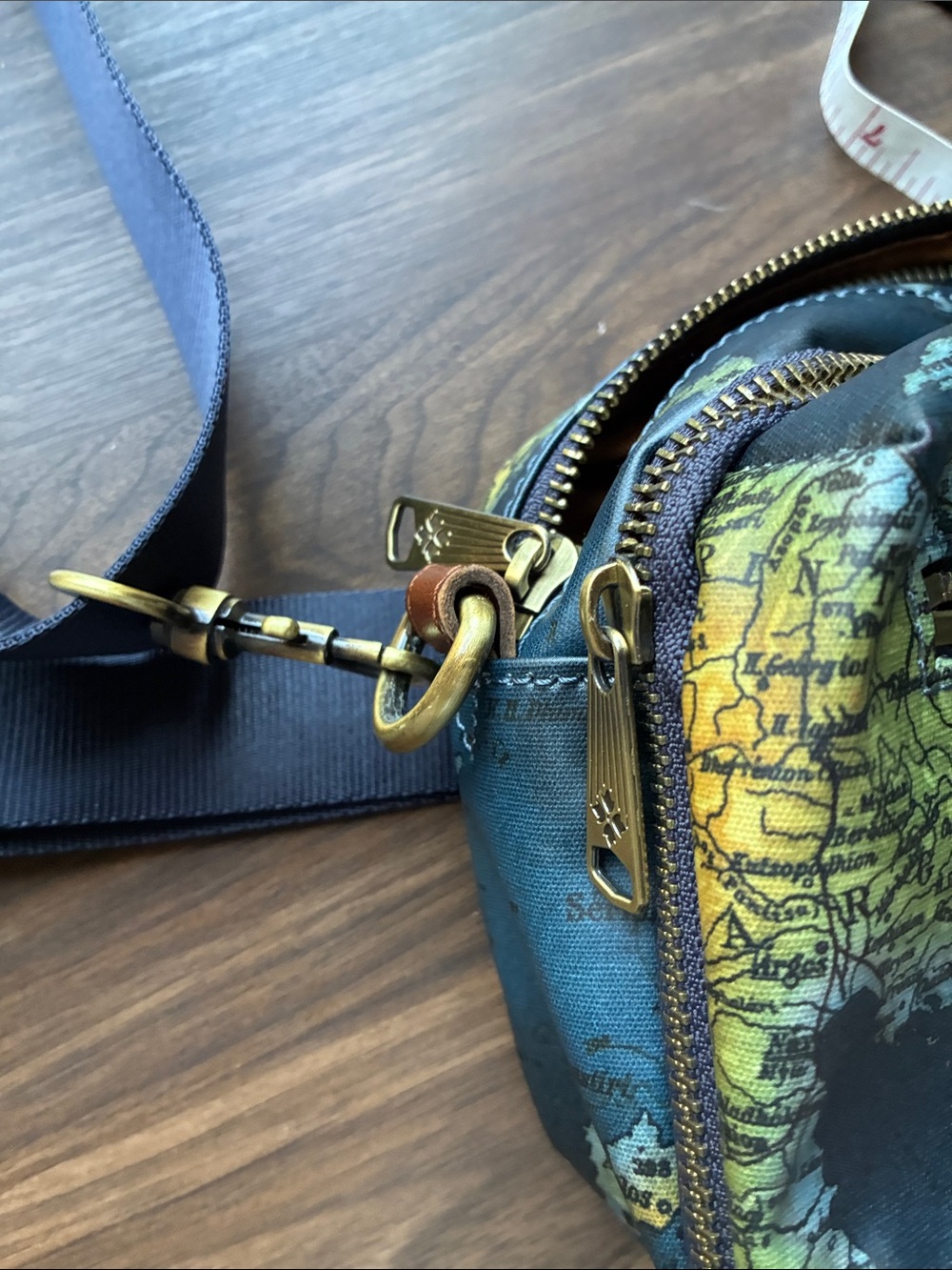 Patricia Nash Greek map Camera style bag - Picture 10 of 12